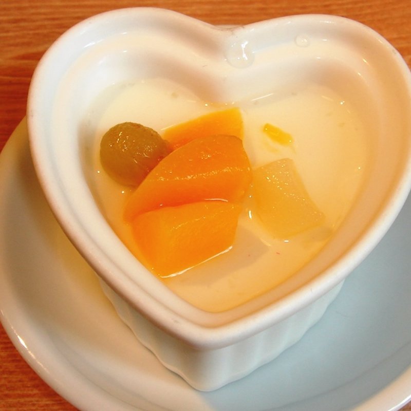 プチ杏仁豆腐(天上天（てんしゃんてん）)