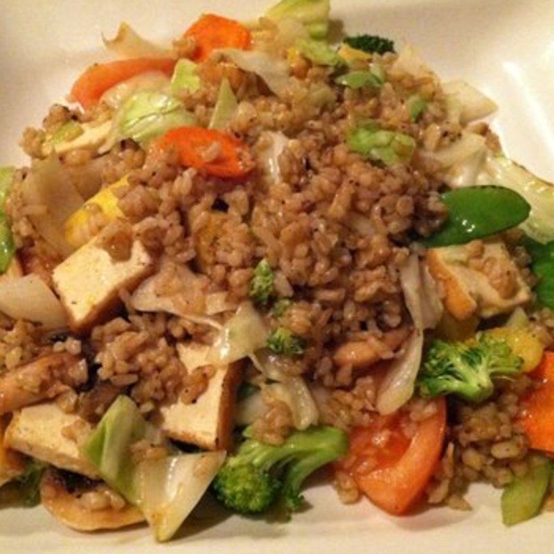 Tropical Fried Rice(Simple Joy Vegetarian Cuisine)