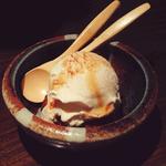 Sweet Potato Mochi＆Vanilla Ice Cream (Gazen)