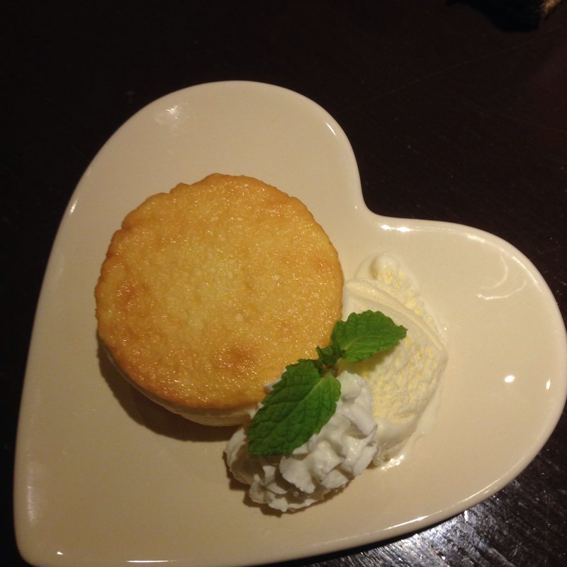 チーズスフレ(Cafe dining Plus)