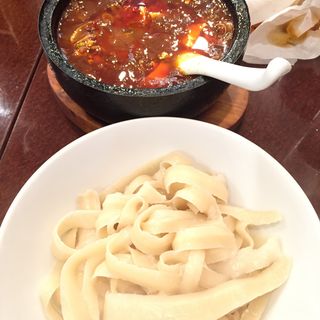 頂天石焼麻婆豆腐刀削麺(味覚)