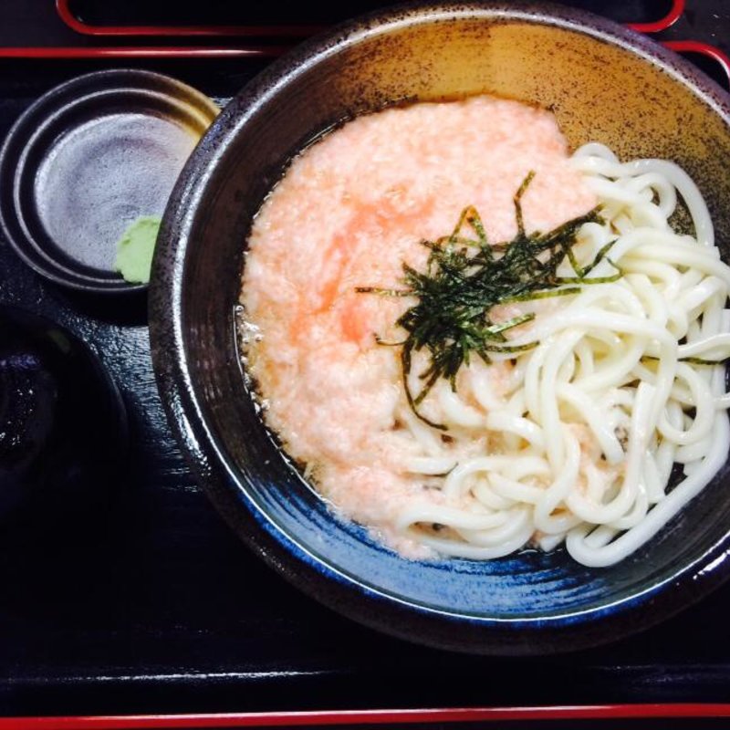 明太とろろうどん(こばやし )