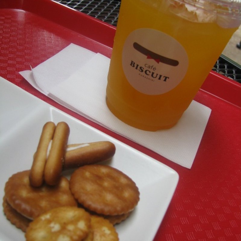 ビスケットサンドセット(cafe ＢＩＳＣＵＩＴ)