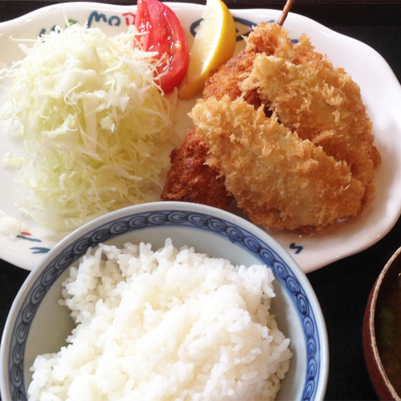 ミックスフライ定食(くいもの市場瀧)