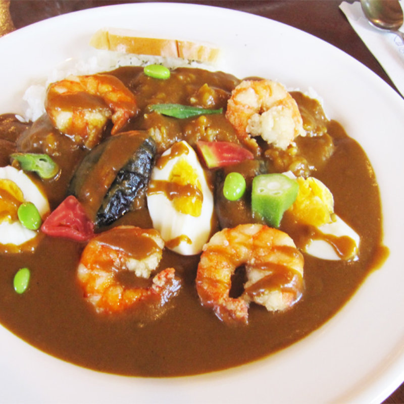 エビカレー(カレーハウスジブ 本店)