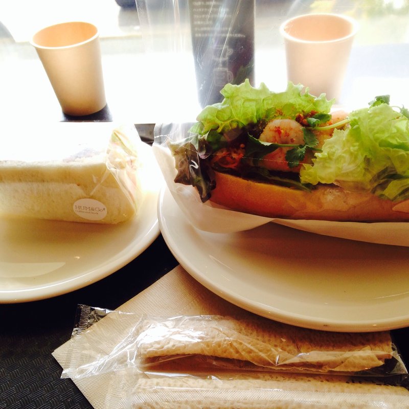 海老アボカドサンド(ハムアンドゴー （HUM＆Go）)