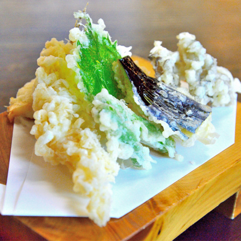 天ぷらの盛り合わせ(金太郎)