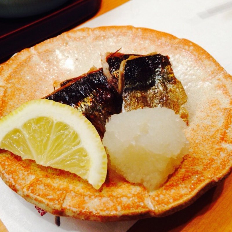 さんまの塩焼き(鮨 さるたひこ)