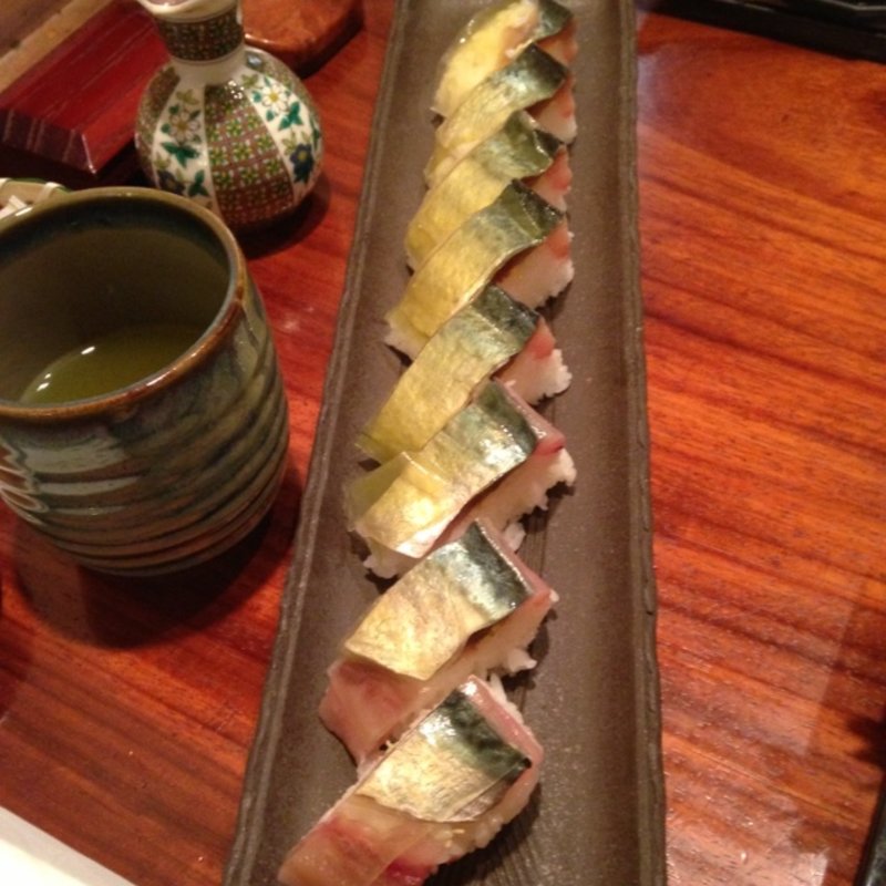 自慢のさば棒寿司(魚匠庵 （ぎょしょうあん）)