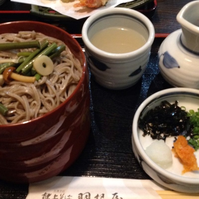 三色割子そば(羽根屋 本店)