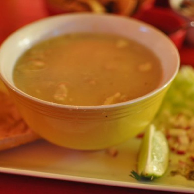 Sopa Pozole (Tortilleria Nixtamal)