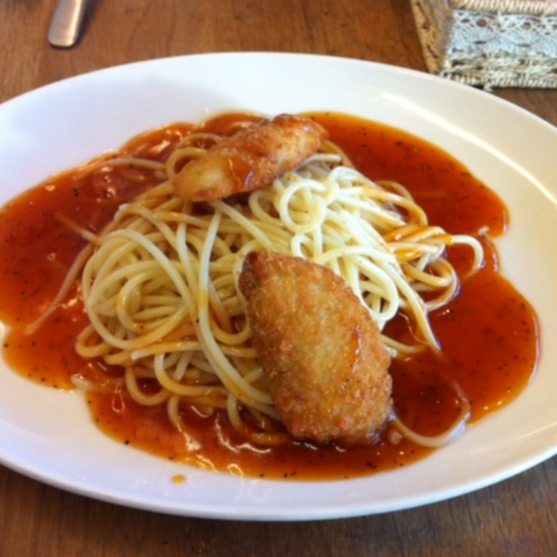 あんかけパスタ(ドンキカフェ 中川篠原店)