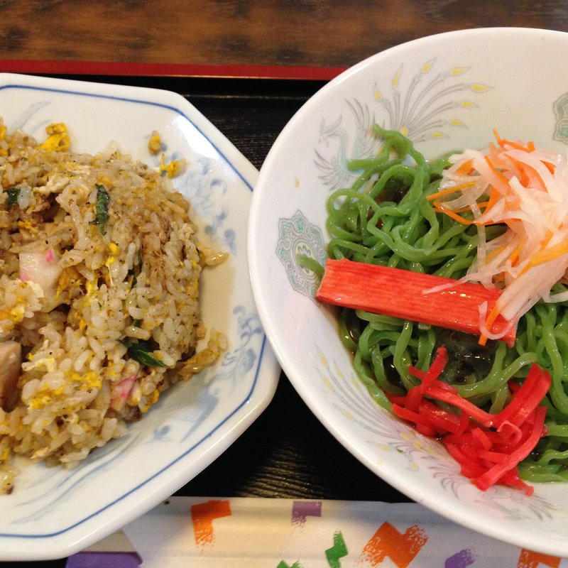 冷やし中華チャーハンセット(ペロケ)