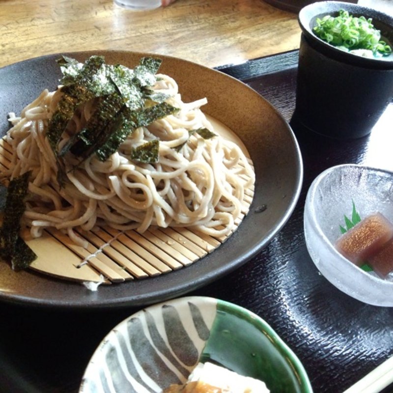 ざるそば(祖谷そば もみじ亭 （いやそば もみじてい）)