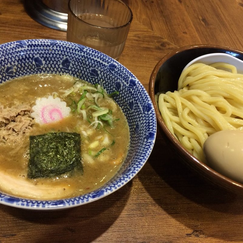 豚玉つけ麺(六厘舎 )