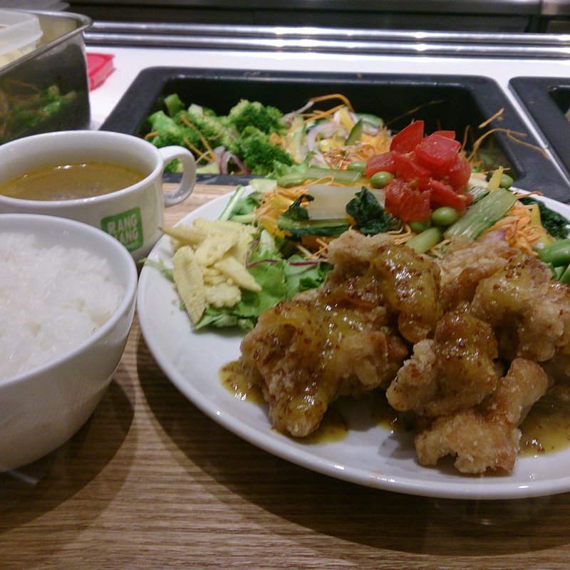 塩からあげプレート(らんまん食堂 MARK IS みなとみらい店)