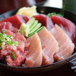 まぐろ丼(ふじ膳)