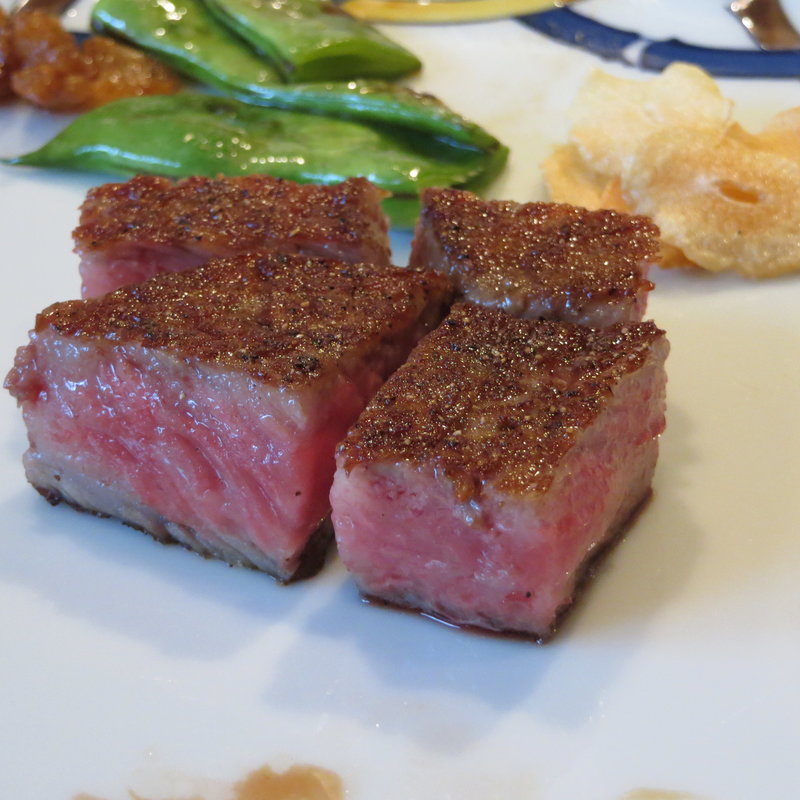 うかい牛のポワレ(あざみ野うかい亭)