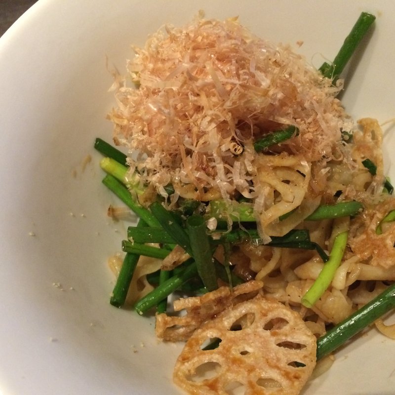 青ねぎレンコンサラダ(神戸六甲道ぎゅんた JPタワーKITTE店)