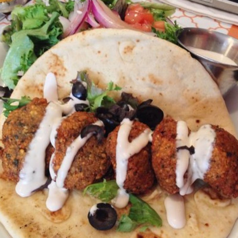 Falafel Sandwich(Kan Zaman)