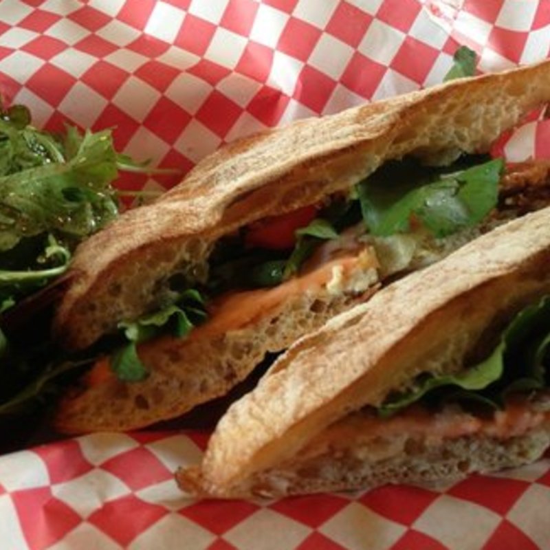 Salmon Panini(Bruno’s Forno)