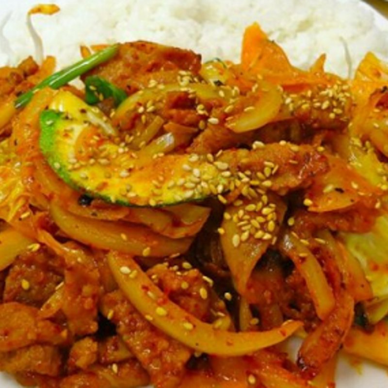 Rice Topped with Pork(Ireh Restaurant)