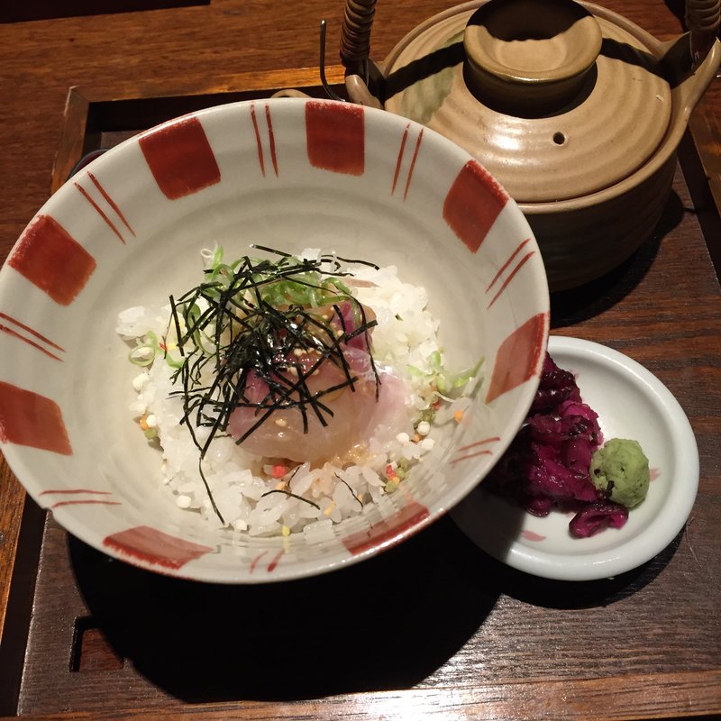 鯛茶漬け(おねぎや 新宿本店)