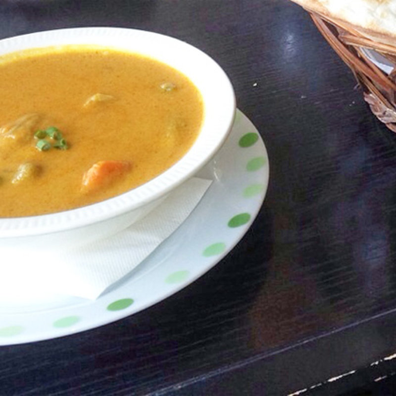 野菜のカレー(インドレストランTAJ)