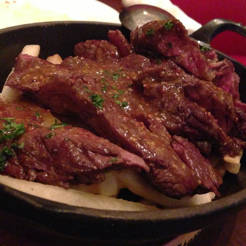 牛バベットステーキ赤ワインソース(BISTRO DOUBLE)