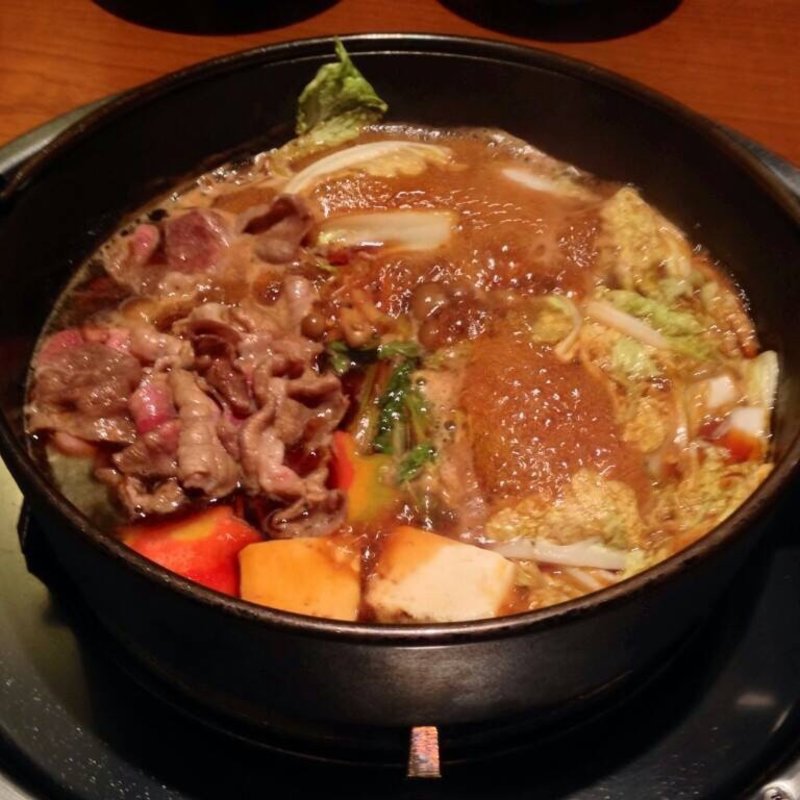 すき焼きランチ(黒家  薬院店)