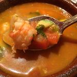 Shrimp soup(Tortilleria Nixtamal)