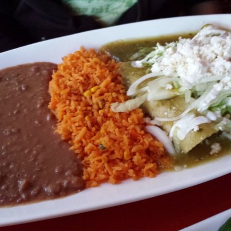 Chicken enchiladas(Tortilleria Nixtamal)