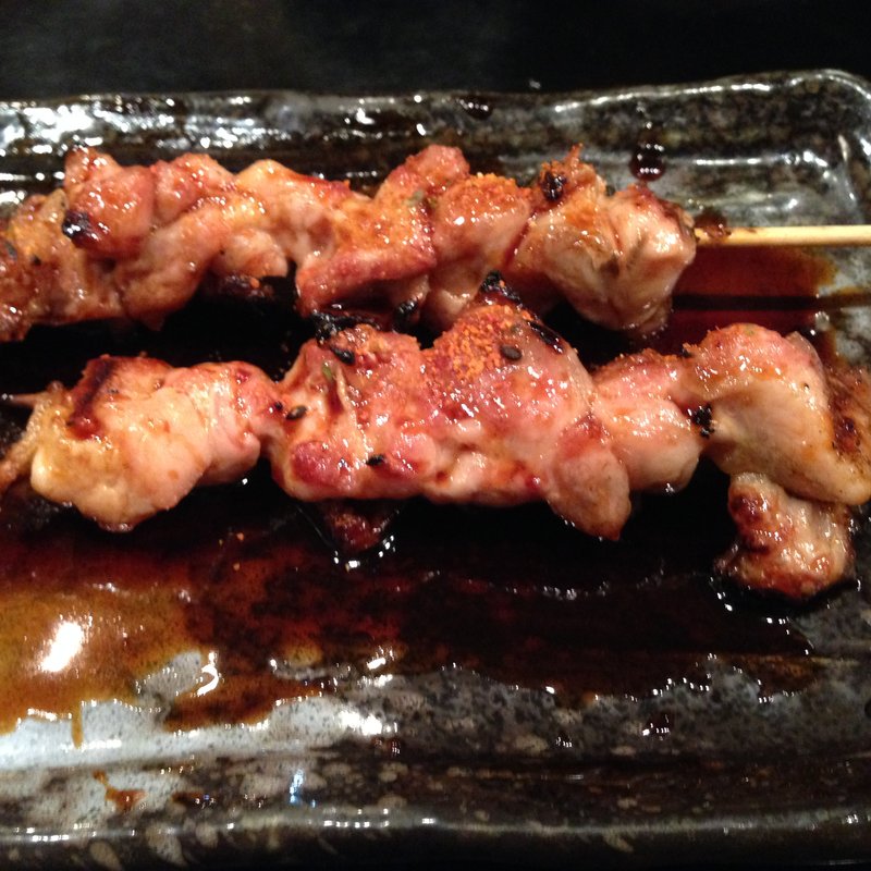 地養鳥串 1本(いわき亭)