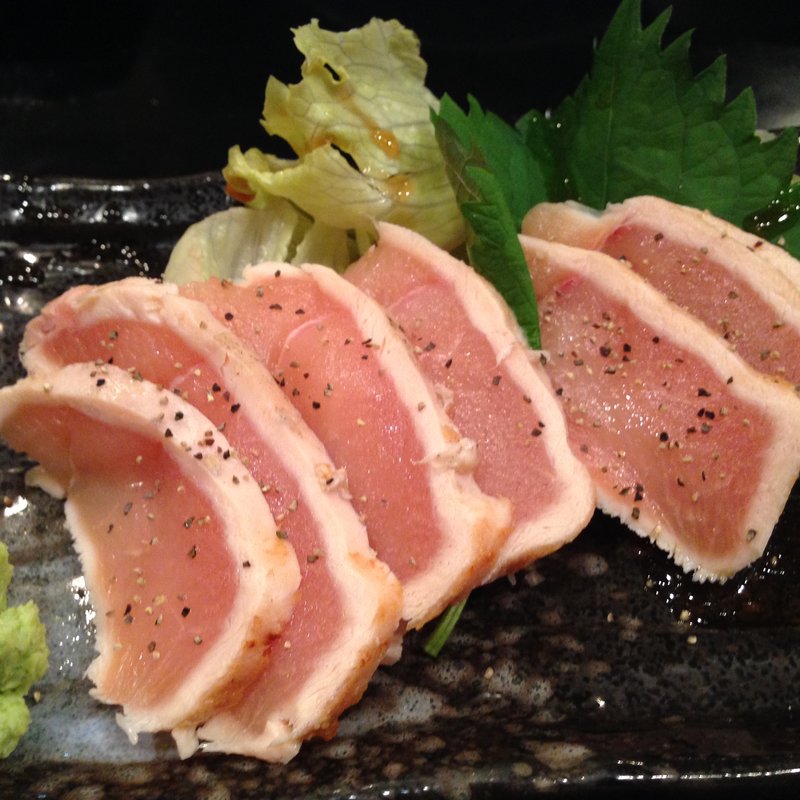 鳥のたたき(いわき亭)