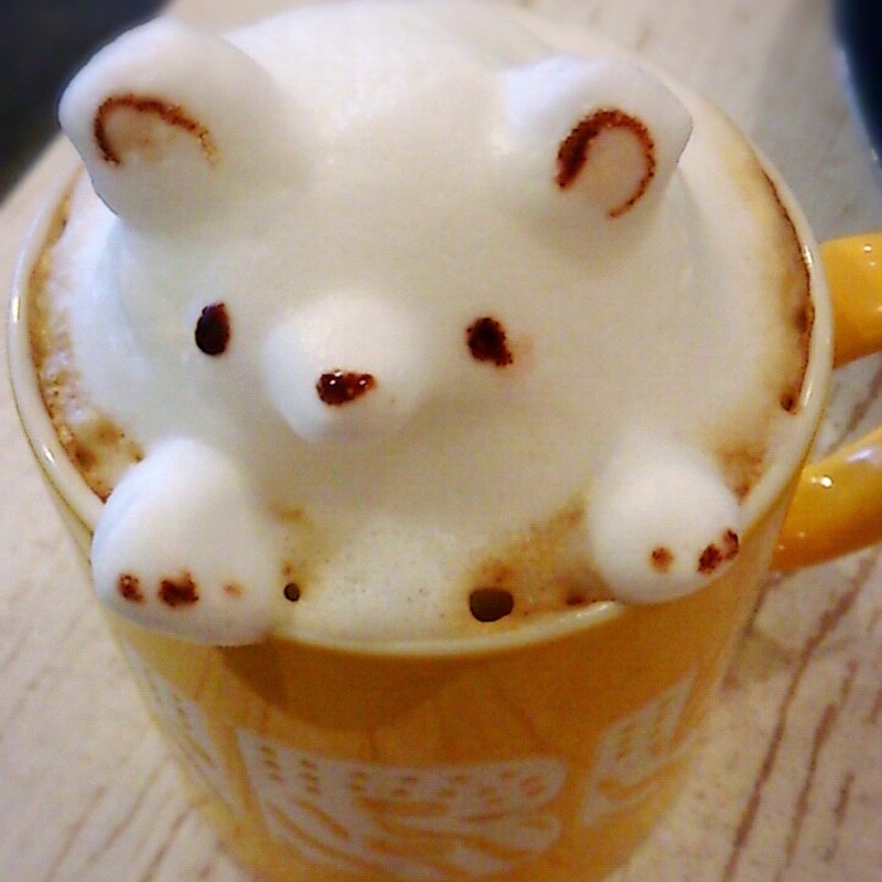 3Dラテコーヒー(elk 名古屋店)