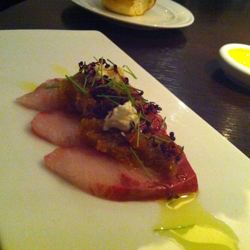 鮮魚の前菜(Wattle Tokyo)