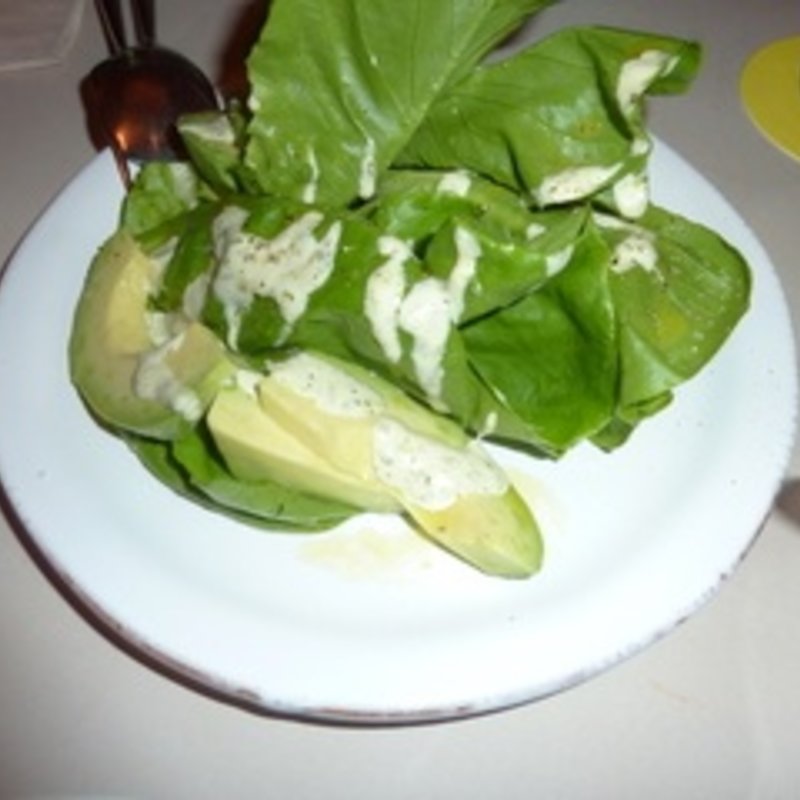 レタスとアヴォカドのサラダw/ グリーンゴッデスドレッシング(bills 表参道)