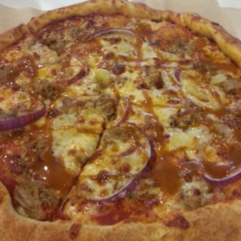 BBQ Pulled Pork Pizza (Bistro! Downtown)