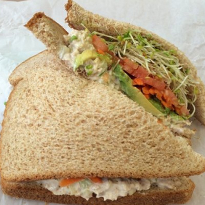 Tuna Avocado Sandwich(Ruffage Natural Foods)