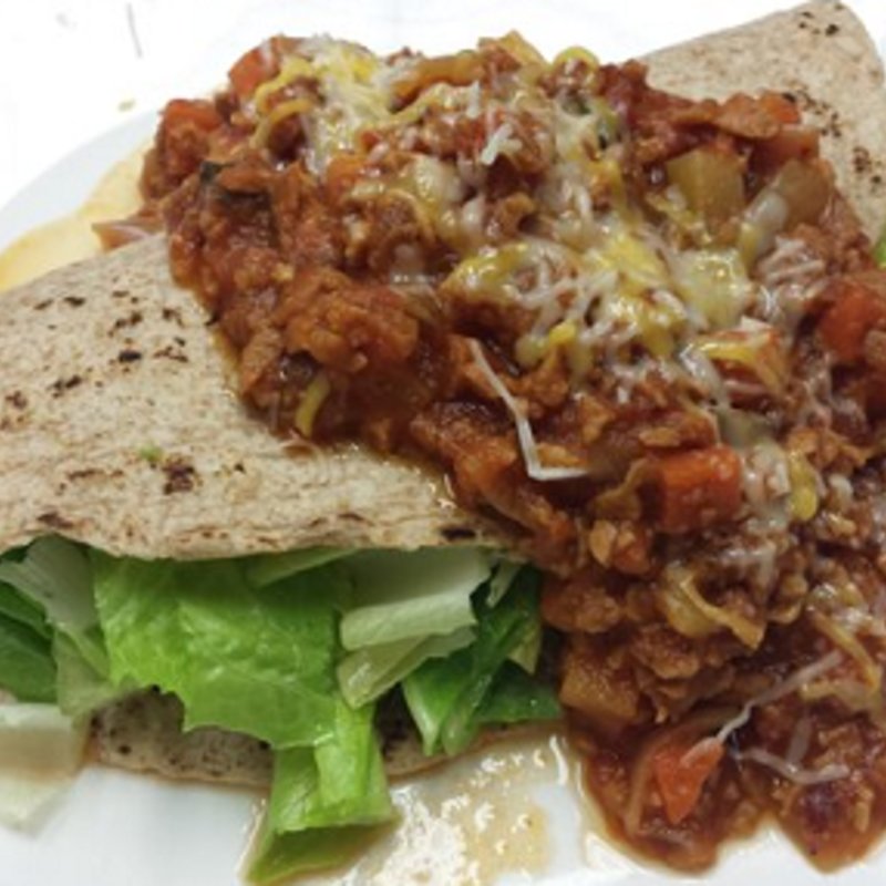 Veggie Burrito(Ruffage Natural Foods)