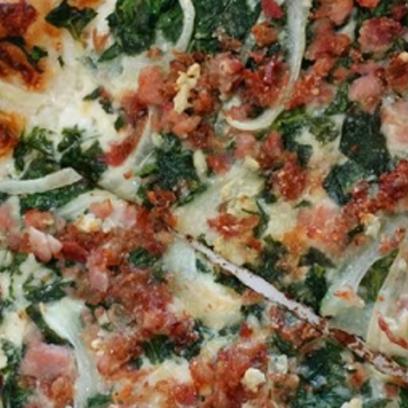 Carbonara　Pizza(Boston Pizza)