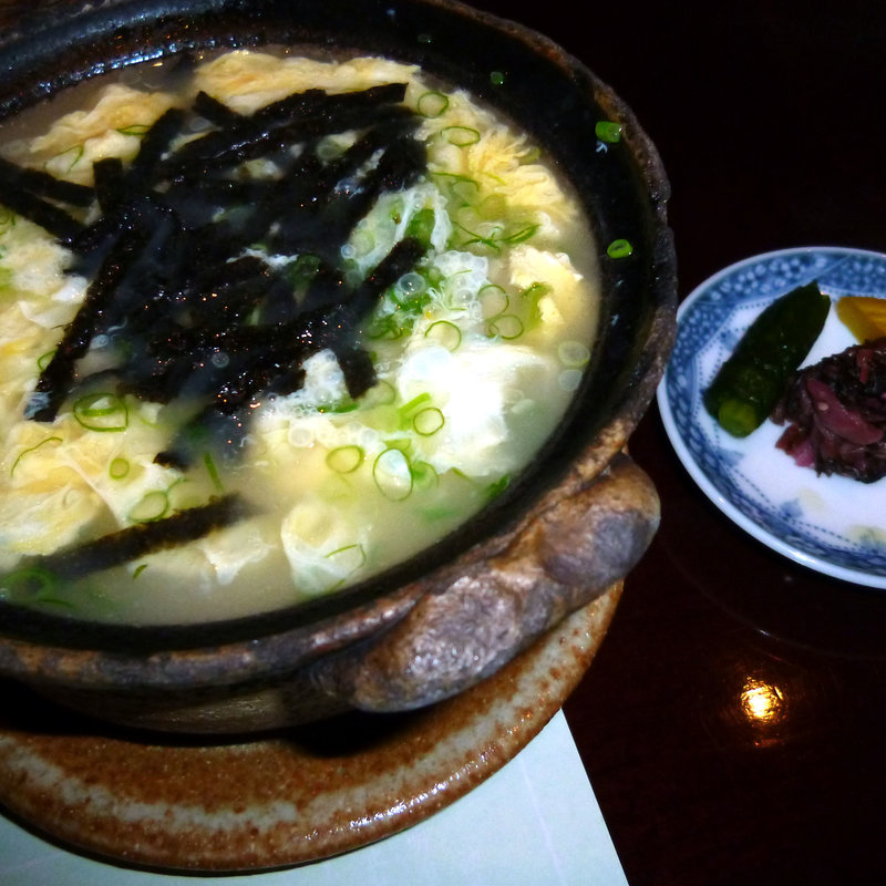 とり雑炊(正弁丹吾亭)