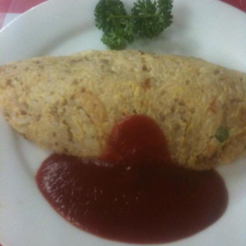 元祖オムライス(煉瓦亭 新富本店)