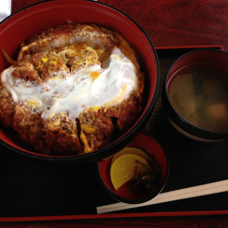 カツ丼　(ドライブイン幸華 （こうか）)