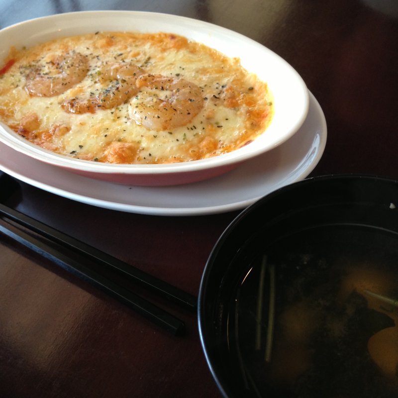 ごろごろ海老ドリア(さかな 肴 mesa　ZOKKON 　)