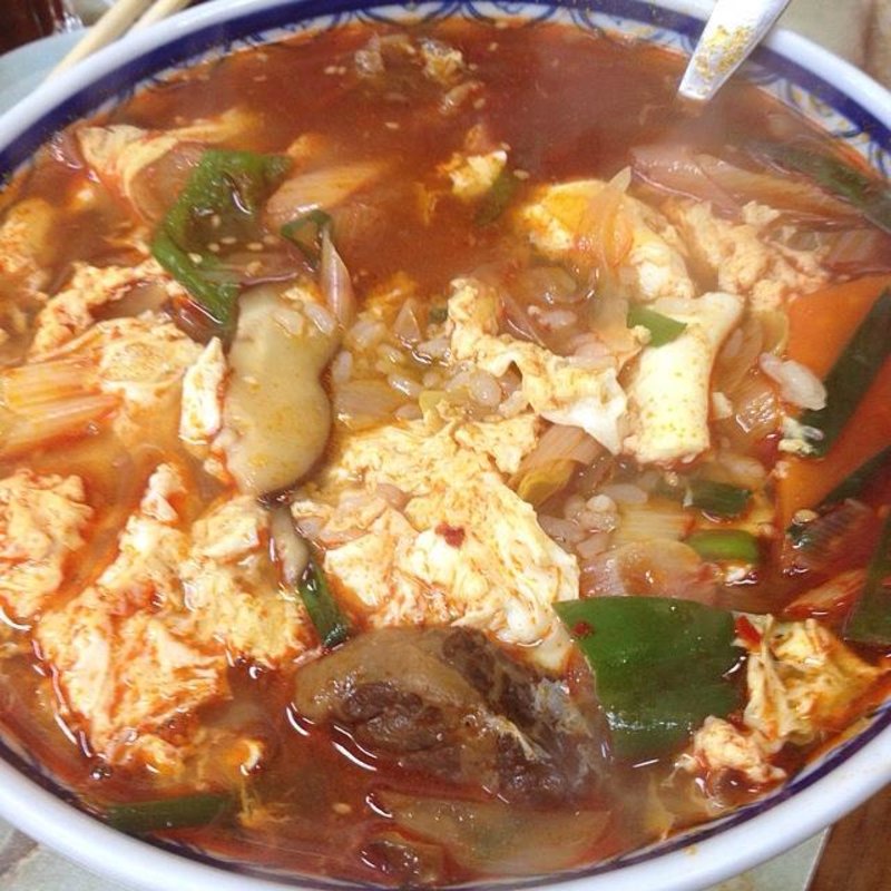 ユッケジャンスープ(焼肉　一路 )