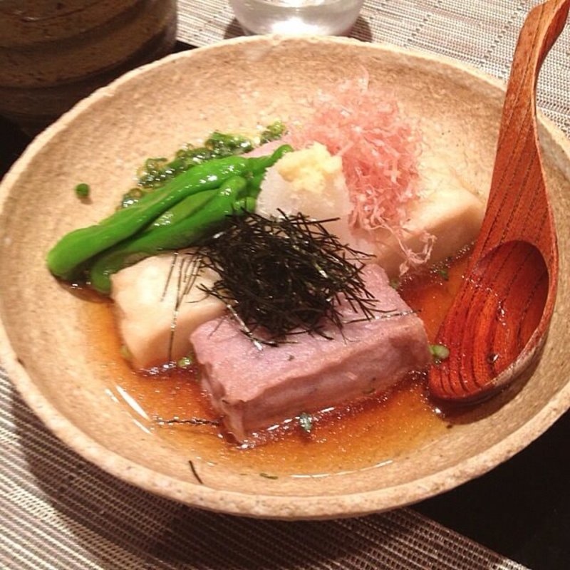 生麩の揚げ出し(酒房　猩猩)