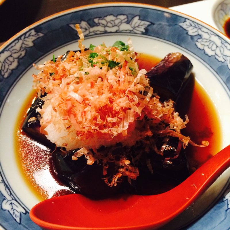 秋茄子の揚げ出し(ここら屋 先斗町店 )