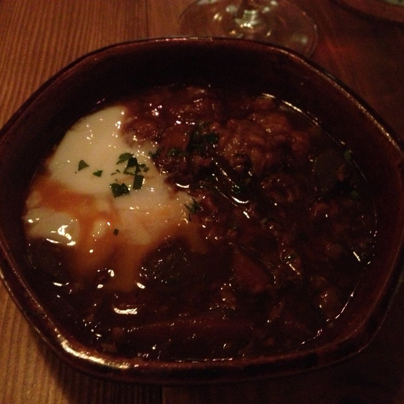 牛筋八丁味噌煮込み(BIANCARA)