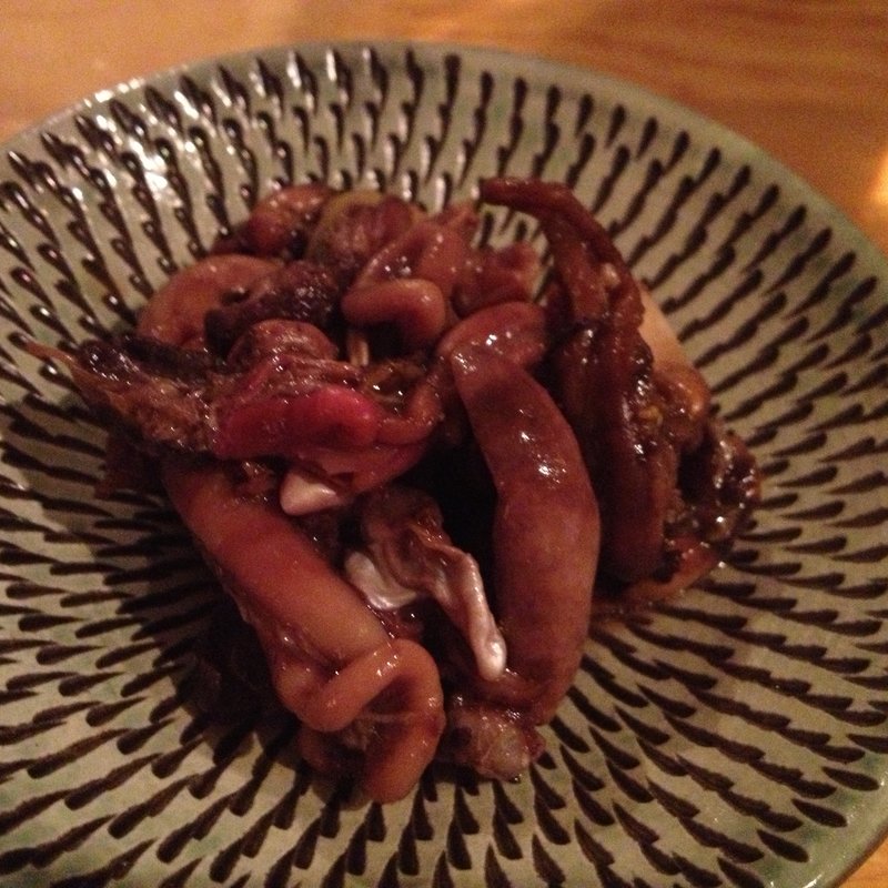 鰻肝の旨煮(オーツキ食堂)